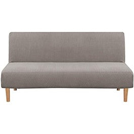 Copertura Stretch per Divano Letto Privo di Braccioli Tonalita Tortora
