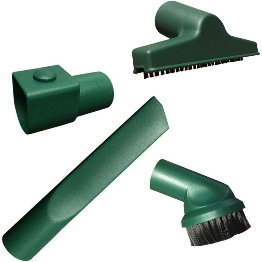Set di Accessori per Aspirapolvere con Spazzola Mobili Bocchetta Tappezzeria Bocchetta Fessure e Adattatore Compatibile con Serie VK118¨CVK122