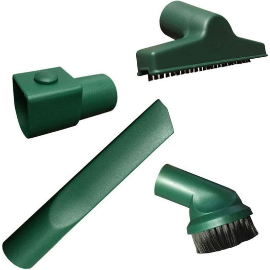 Set di Accessori per Aspirapolvere con Spazzola Mobili Bocchetta Tappezzeria Bocchetta Fessure e Adattatore Compatibile con Serie VK118¨CVK122